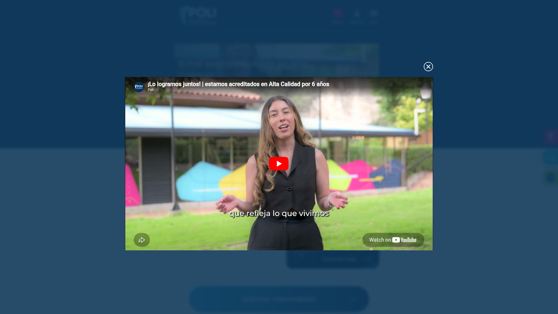 Portal web del Politécnico Grancolombiano