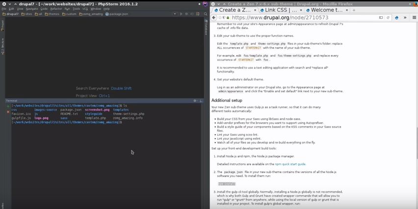 Video: Cómo crear un subtema de Zen en Drupal 7