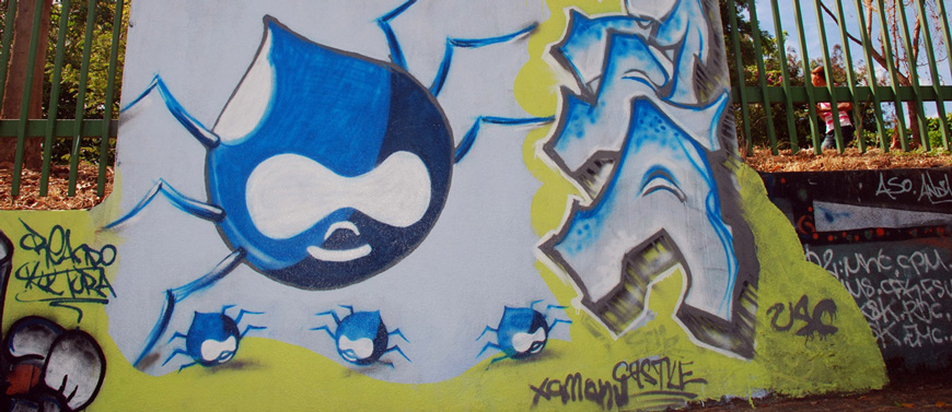 Artists worldwide use Drupal